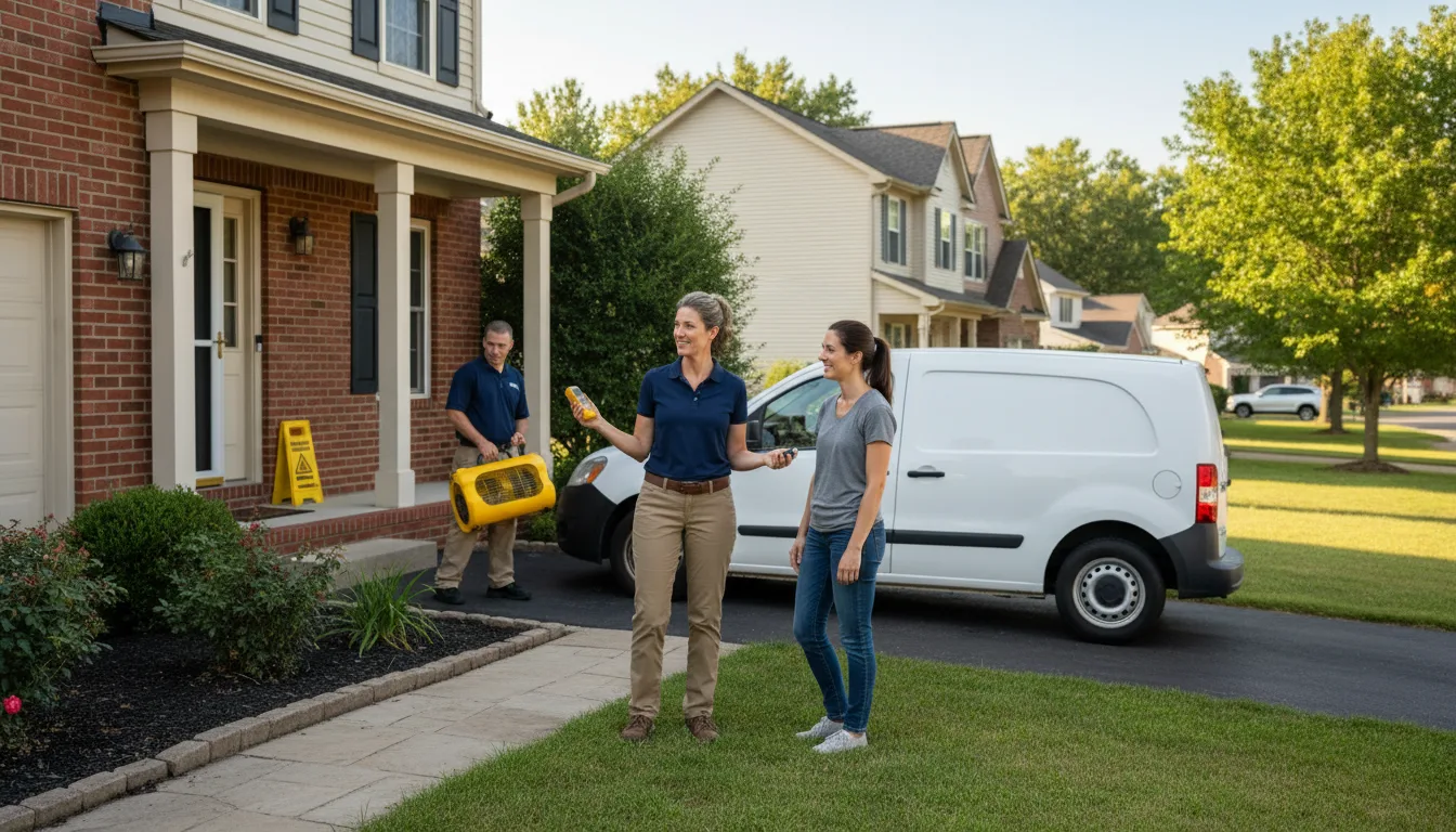 Water restoration image for Home Water Damage Repair in Sheldon, MO